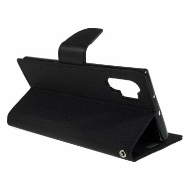 Чохол-книжка MERCURY Canvas Diary для Samsung Galaxy Note 10+ (N975) - Black