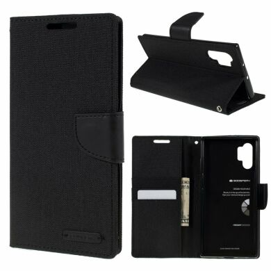 Чохол-книжка MERCURY Canvas Diary для Samsung Galaxy Note 10+ (N975) - Black