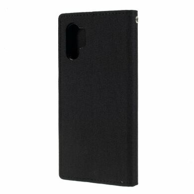 Чохол-книжка MERCURY Canvas Diary для Samsung Galaxy Note 10+ (N975) - Black