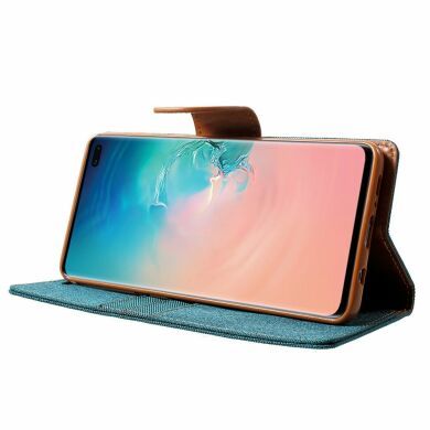 Чохол-книжка MERCURY Canvas Diary для Samsung Galaxy S10 Plus (G975) - Green