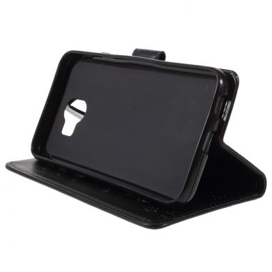 Чехол-книжка UniCase Flower Pattern для Samsung Galaxy J4 2018 (J400) - Black