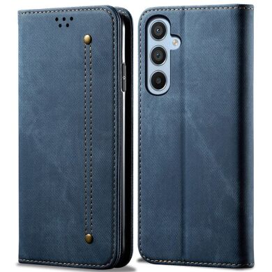 Чехол-книжка UniCase Jeans Wallet для Samsung Galaxy M15 (M156) - Blue