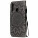 Чохол-книжка UniCase SunFlower Pattern для Samsung Galaxy A20s (A207) - Grey