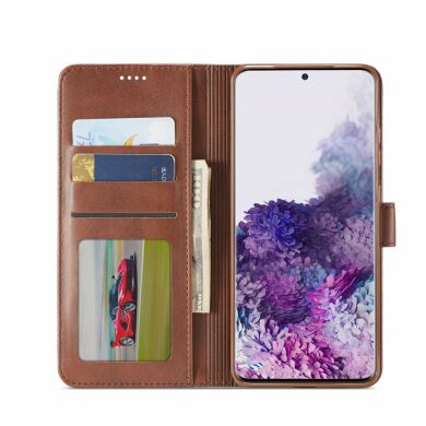 Чехол LC.IMEEKE Wallet Case для Samsung Galaxy A71 (A715) - Coffee