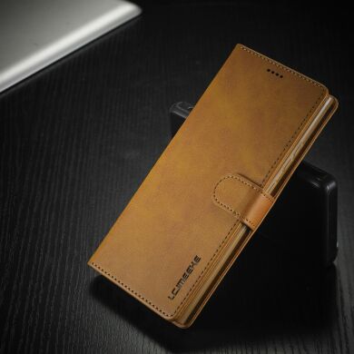 Чехол LC.IMEEKE Wallet Case для Samsung Galaxy Note 20 - Brown