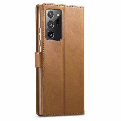 Чехол LC.IMEEKE Wallet Case для Samsung Galaxy Note 20 - Brown