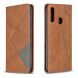 Чохол UniCase Geometric Pattern для Samsung Galaxy A20s (A207) - Brown