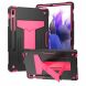 Чехол UniCase Hybrid Stand для Samsung Galaxy Tab S7 FE (T730/T736) - Black / Rose. Фото 1 из 4