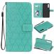 Чехол UniCase Leaf Wallet для Samsung Galaxy A7 2018 (A750) - Cyan. Фото 1 из 8