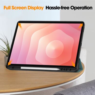 Чехол UniCase Soft UltraSlim для Samsung Galaxy Tab S12 Plus - Blackish Green