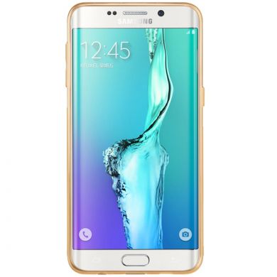 Силіконова накладка NILLKIN Nature TPU для Samsung Galaxy S6 edge+ (G928) - Gold