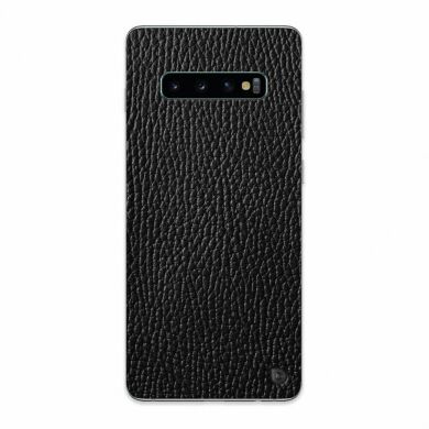 Шкіряна наклейка Glueskin для Samsung Galaxy S10 Plus (G975) - Classic Black