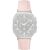 Шкіряний ремінець Deexe Genuine Leather для Samsung Galaxy Watch Ultra (47mm) / Ultra (2025) - Light Pink
