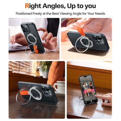 Магнітне кільце-тримач TORRAS Ostand Metal Ring - Silver