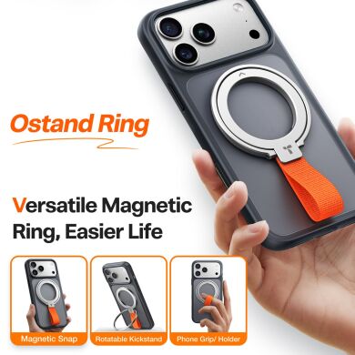 Магнітне кільце-тримач TORRAS Ostand Metal Ring - Silver