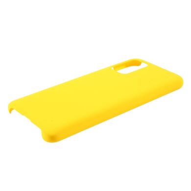 Пластиковий чохол Deexe Hard Shell для Samsung Galaxy A02s (A025) - Yellow