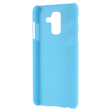 Пластиковый чехол Deexe Hard Shell для Samsung Galaxy A6+ 2018 (A605) - Light Blue
