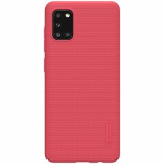 Пластиковий чохол NILLKIN Frosted Shield для Samsung Galaxy A31 (A315) - Red
