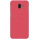 Пластиковий чохол NILLKIN Frosted Shield для Samsung Galaxy J6+ (J610) - Red