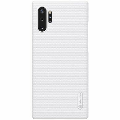 Пластиковый чехол NILLKIN Frosted Shield для Samsung Galaxy Note 10+ (N975) - White