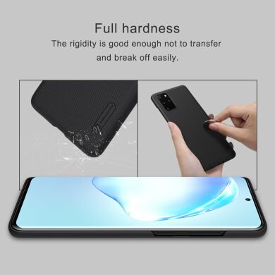 Пластиковый чехол NILLKIN Frosted Shield для Samsung Galaxy S20 Plus (G985) - Black