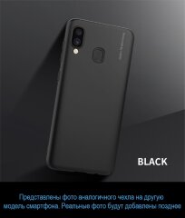 Пластиковый чехол X-LEVEL Slim для Samsung Galaxy J8 2018 (J810) - Black