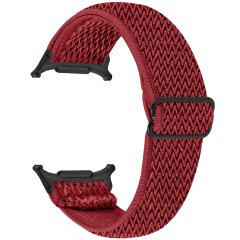 Ремешок Deexe Braided Strap для Samsung Galaxy Watch 8 (40/44mm) / 8 Classic / Ultra (2025) - Red