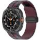 Ремешок Deexe Camouflage Pattern для Samsung Galaxy Watch Ultra (47mm) - Wine Red. Фото 4 из 6