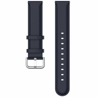 Ремінець Deexe Classic Strap для годинників з шириною кріплення 22мм - Dark Blue