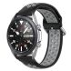 Ремешок Deexe Dual Color для Samsung Galaxy Watch 3 (45mm) - Black / Grey. Фото 3 из 5
