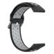 Ремінець Deexe Dual Color для Samsung Galaxy Watch 3 (45mm) - Black / Grey