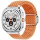 Ремешок Deexe Knitted Strap для Samsung Galaxy Watch Ultra (47mm) - Orange. Фото 2 из 5