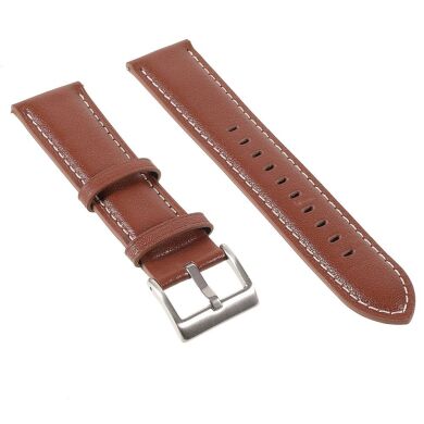 Ремешок Deexe Leather Strap для часов с шириной крепления 22мм - Brown