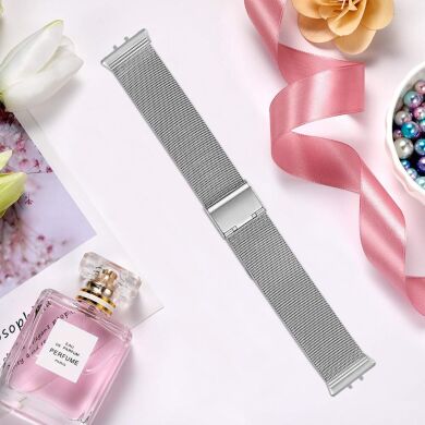 Ремешок Deexe Milanese Bracelet для Samsung Galaxy Fit 3 - Black
