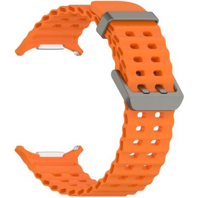 Ремешок Deexe Ocean Strap для Samsung Galaxy Watch Ultra (47mm) - Orange