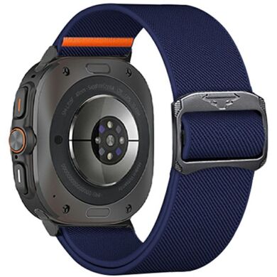 Ремешок Deexe Orbit Flex для Samsung Galaxy Watch Ultra (47mm) - Dark Blue