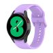 Ремінець Deexe Silicone Watchband для Samsung Galaxy Watch 4 Classic / Watch 4 - Purple