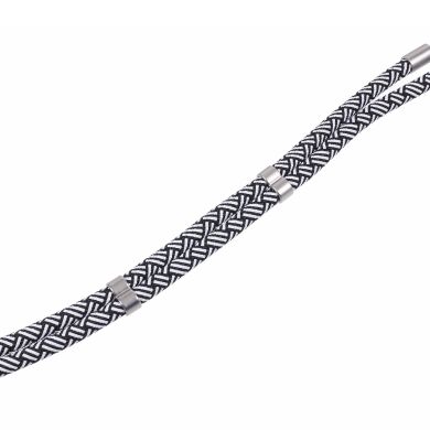 Ремешок для смартфона Deexe Crossbody Strap - Black / White