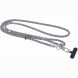 Ремешок для смартфона Deexe Crossbody Strap - Black / White. Фото 2 из 5