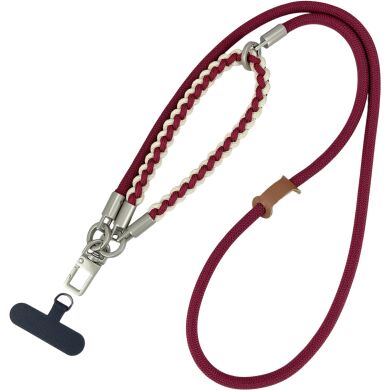 Ремешок для смартфона Deexe Woven Strap - Red
