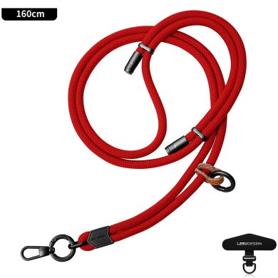 Ремінець для смартфона Leeu Design CLIMB Peak Series - Orange / Red