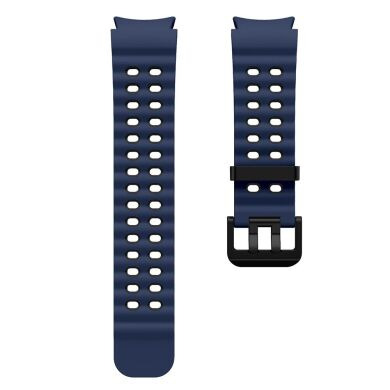 Ремешок KALEBOL Ocean Strap для Samsung Galaxy Watch 4 / 4 Classic / 5 / 5 Pro / 6 / 6 Classic / 7 / FE - Midnight Blue / Black