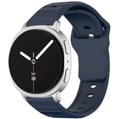 Ремешок KALEBOL Wave Pattern для Samsung Galaxy Watch 8 (40/44mm) / 8 Classic - Blue