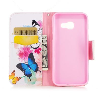 Чехол-книжка UniCase Life Style для Samsung Galaxy A3 2017 (A320) - Butterfly in Flowers