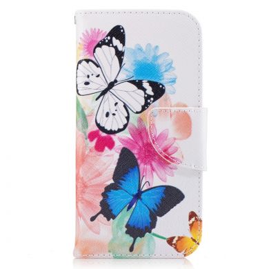Чехол-книжка UniCase Life Style для Samsung Galaxy A3 2017 (A320) - Butterfly in Flowers