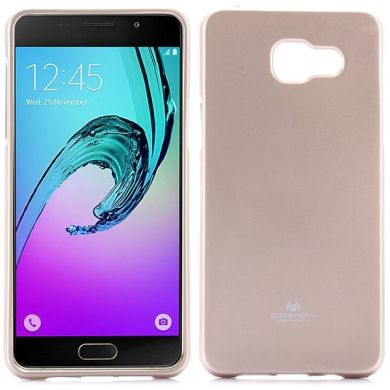 Силиконовая накладка Mercury Jelly Case для Samsung Galaxy A5 2016 (A510) - Gold