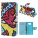 Чехол UniCase Color Wallet для Samsung Galaxy A5 2016 (A510) - Heart & Flowers. Фото 1 из 8