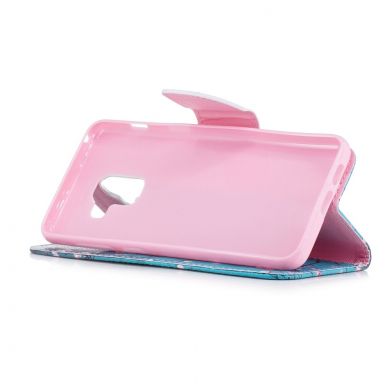 Чохол-книжка Deexe Color Wallet для Samsung Galaxy A8 2018 (A530) - Apricot Tree