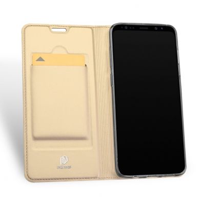 Чехол-книжка DUX DUCIS Skin Pro для Samsung Galaxy S9 Plus (G965) - Gold