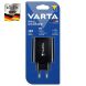 Сетевое зарядное устройство Varta Wall Charger 38W (2USB, 3A; Type-C, 3A) - Black. Фото 3 из 7